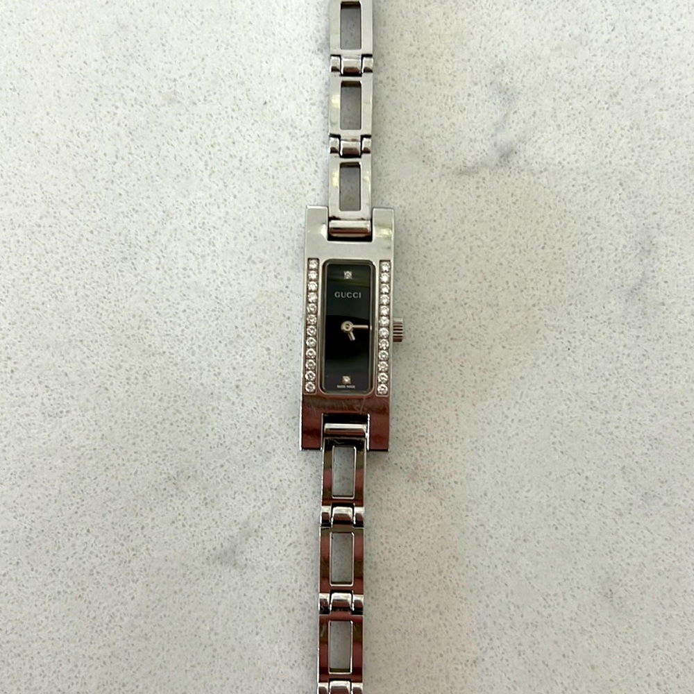 Gucci stainless steel watch.